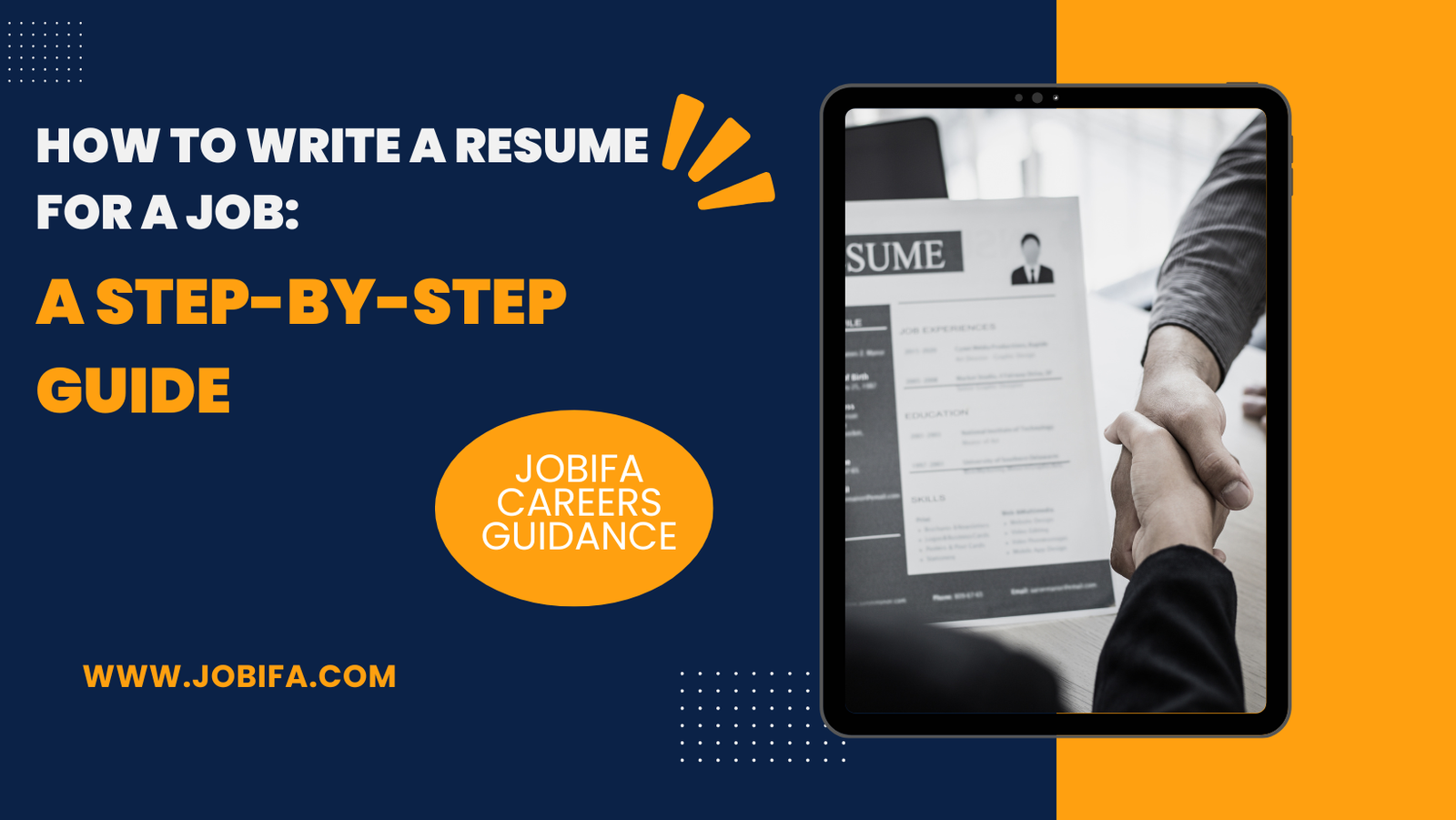 How to Write a Resume for a Job